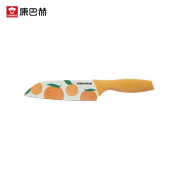 康巴赫（KBH）菜刀 抗菌印花系列切片刀水果刀厨师刀