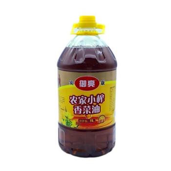 御亮 农家小榨菜籽油 5L