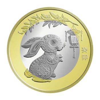 河南中钱 中国金币 2023年兔年纪念币 普通流通币