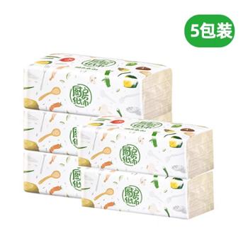 植护&nbsp;抽取式厨房吸油纸巾5包