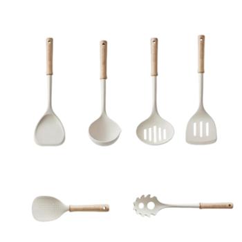 炊大皇&nbsp;硅胶铲家汤勺锅铲不粘锅专用炒菜铲子厨具套装