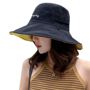 艾凝雪女士太阳帽双面防晒遮阳帽子MZ232