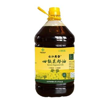 荆选 古泽黄香四级菜籽油 5L/瓶