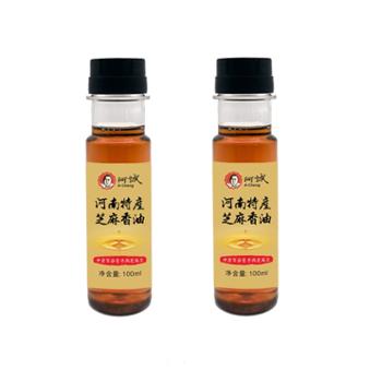 阿诚 芝麻香油 100ml*2