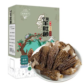 海棠园村 宁陕特产陕南优质剪角羊肚菌礼盒装 50克/盒