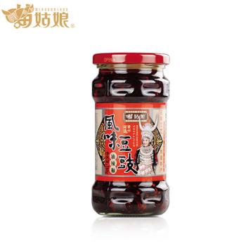 苗姑娘 贵州特产风味豆豉辣椒酱 280g*2瓶