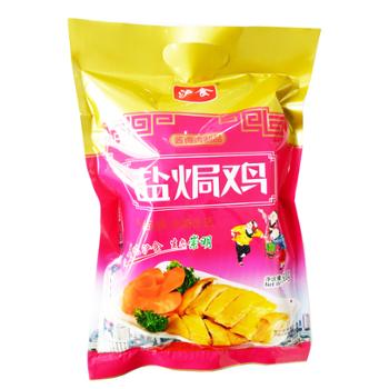 沪食 上海优质特产盐焗鸡彩袋装 500g