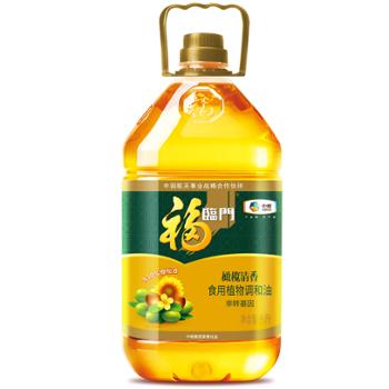 福临门 中粮出品 橄榄清香食用植物调和油 5L