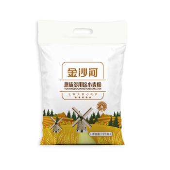 金沙河 原味多用途小麦粉 5kg