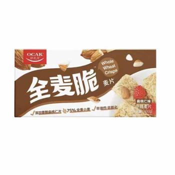 欧扎克 全麦脆麦片 扁桃仁味 椰子味 400g*2袋