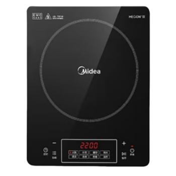 美的防水大面板2200W电磁炉&nbsp;RT22E0103