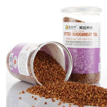金惠荞 黑苦荞茶250g 罐装