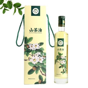 蜂凌三韵&nbsp;陕西特产低温压榨一级山茶油&nbsp;500ml