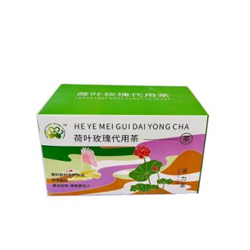 嘉汇铭&nbsp;荷叶玫瑰茶72g（6*12包）盒装