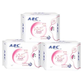 ABC 卫生巾棉柔亲肤夜用夜用 280mm 3包24片