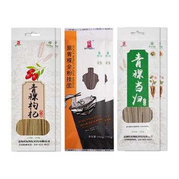 尕松&nbsp;青稞系列杂粮挂面组合&nbsp;150gX6袋