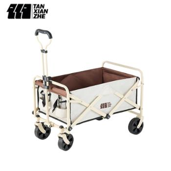 探险者 户外露营车折叠小推车便携式手拉营地车