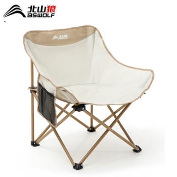 北山狼 月亮椅露营椅子户外折叠椅子便捷款野外野餐椅沙滩椅 YZ051