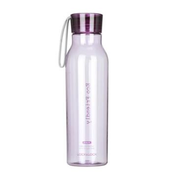 乐扣乐扣 夏季运动水壶塑料水杯杯子便携式学生杯550ml HLC644