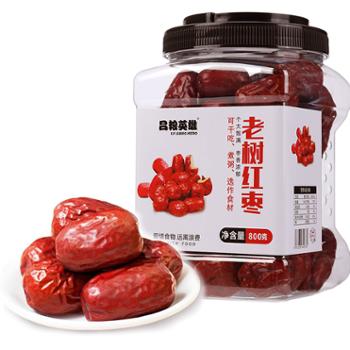 吕梁英雄 老树红枣 800g罐装
