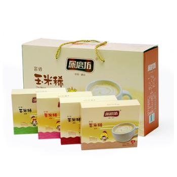 深磨坊&nbsp;玉米稀玉米仁款家庭装礼盒组合&nbsp;36g*12包*4盒