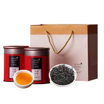 瓯叶 安康红茶 正山小种工艺红茶 200g(100g*2罐)
