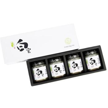 等蜂来 四川白蜜(油菜花蜜) 100g*4瓶 礼盒装