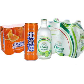 本来工坊 水饮冰爽组合（北冰洋+泰象苏打水） 330ml*6罐+325ml*5