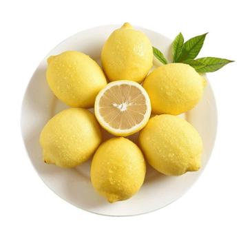 张许秋 黄柠檬 1斤 单果重量约80-100克