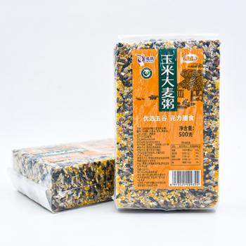 仫凤 精品杂粮 玉米大麦粥 500g