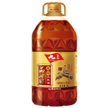 九三&nbsp;品油坊&nbsp;非转基因笨榨大豆油&nbsp;5L