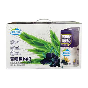 青藏牧场&nbsp;青稞黑枸杞酸奶&nbsp;200gX10