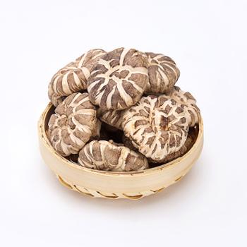犹江红 菌菇大礼包 茶树菇+花菇*2+细黑木耳干 1000g