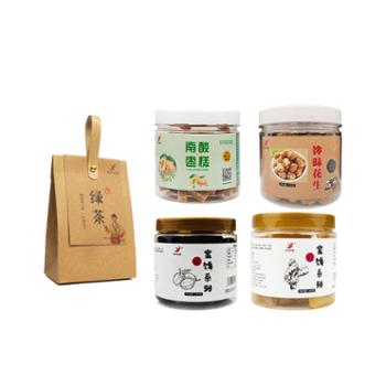 犹江红&nbsp;休闲零食+茶叶组合&nbsp;838g