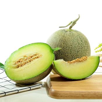 鑫鲜聚&nbsp;现摘网纹瓜玫珑蜜瓜当季新鲜水果&nbsp;3斤/5斤/9斤
