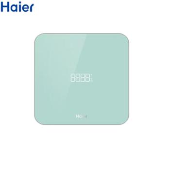 海尔/Haier 电子秤家用体重秤高精准健康秤H型精准【电池款】 QHU9