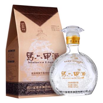 金复来 马六甲酒黄舸浓酱兼香型粮食白酒单瓶 52度500ml