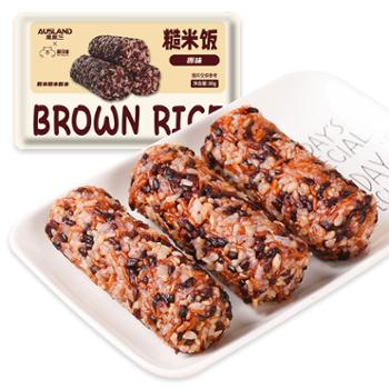 搬仓鼠&nbsp;糙米饭健身低脂五谷杂粮营养早餐粗粮代餐&nbsp;80g*10袋