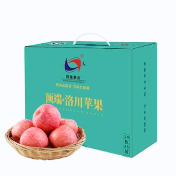 顶端果业 陕西洛川红富士苹果 24枚精品礼盒（果径85mm）