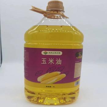 虎头山老乡亲 一级压榨金胚玉米油 5L/瓶
