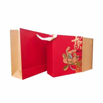 虎头山老乡亲 流心馅中秋广式月饼 说莲月饼礼盒 200g装