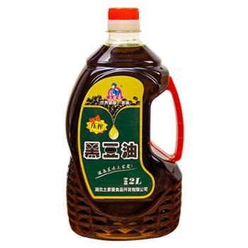 土家爱 黑豆油 2L/瓶