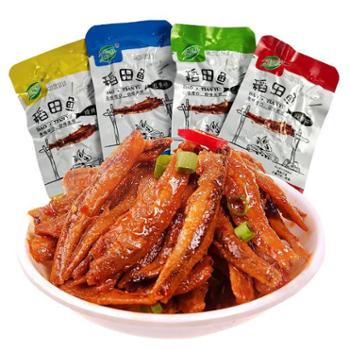 五福鲜 瀛湖小鱼干 麻辣五香零食 500g