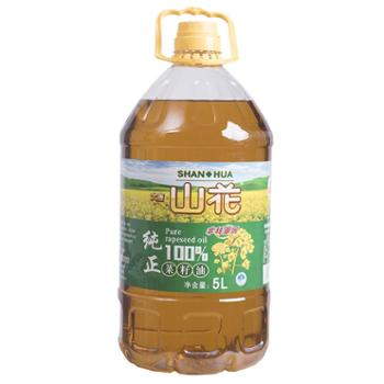 大唐山花 纯正100%食用菜籽油 5L