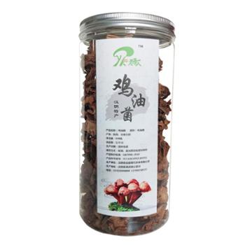 老秦人 汉阴县精品干鸡油菌 150g/瓶