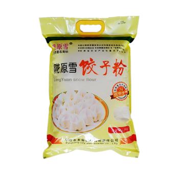 陇原雪 饺子专用小麦粉中筋面粉家用面条包子馒头 5kg