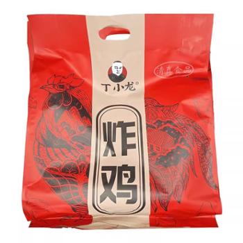 丁小龙&nbsp;西北特产清真平凉五香麻辣炸鸡整鸡卤味熟食真空&nbsp;700g
