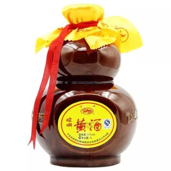 崆峒&nbsp;甘肃特产平凉崆峒黄酒半甜黍米酒坛装包邮&nbsp;1L