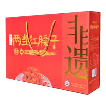 西北山川&nbsp;非遗两当特产臊子面调料早餐夹馍美食臊子肉&nbsp;420g*2礼盒送500g空心挂面2把