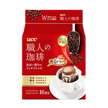 悠诗诗/UCC 滴滤式 职人咖啡粉 112克（7克x16袋）/包